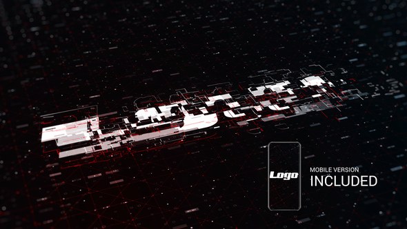 Videohive Digital Logo Reveal 23754080 Logo Stings template preview