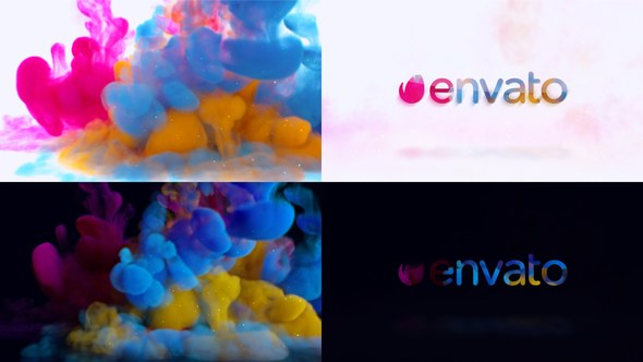 Videohive Colorful Smoke Logo Reveal 2 Logo Stings template preview