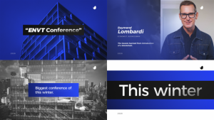 ENVT Conference // Event Promo Video Displays template preview