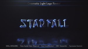 Videohive Cinematic Light Logo Reveal 3 Logo Stings template preview