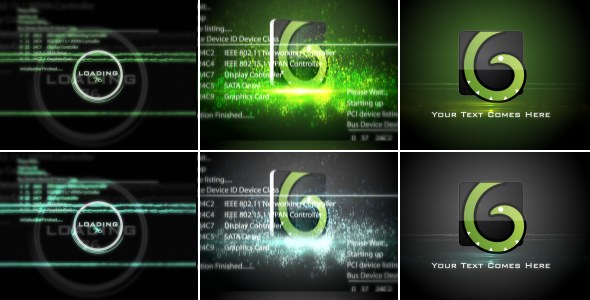 Videohive Digital Glitch Logo 19495090 Logo Stings template preview