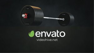 Videohive Gym - Fitness Logo Reveal Logo Stings template preview