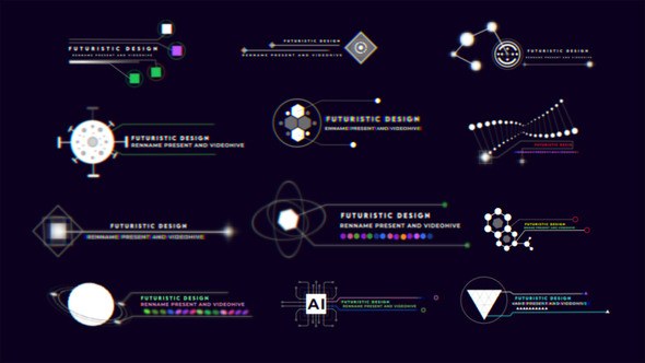 Videohive Science Ficton Lower Thirds V 0.2 Elements template preview