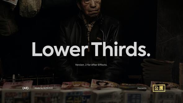 Videohive Lower Thirds 37810724 Elements template preview