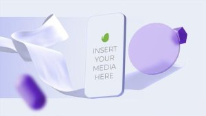 Videohive 3D Calm Clean App Promo Product Promo template preview