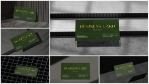 Videohive Elegant Business Card Mockup 59609149 Product Promo template preview