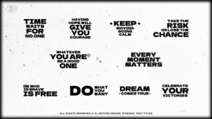 Videohive Dynamic Text Titles Titles template preview