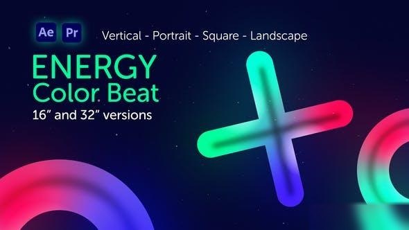 Videohive Energy Color Beat Openers template preview
