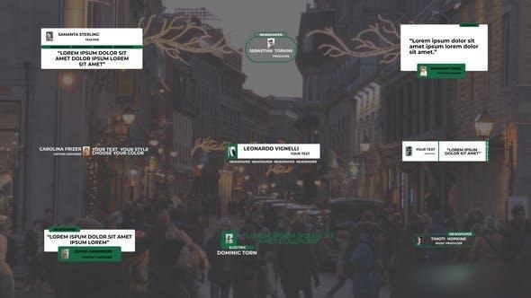 Videohive Image Lower Third | AE Titles template preview