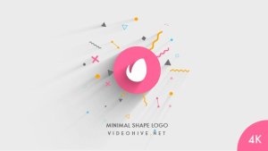 Videohive Minimal Shape Logo Reveal Openers template preview