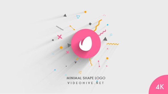 Videohive Minimal Shape Logo Reveal Openers template preview
