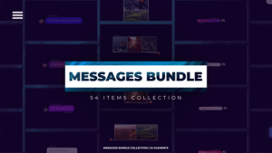 Videohive Messages Bundle Elements template preview