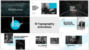 Videohive 10 Typography Animation 54338192 Titles template preview