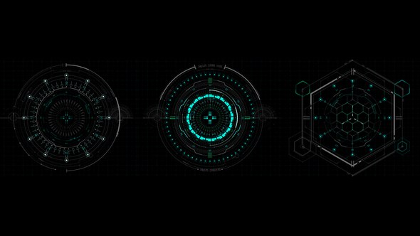 Videohive HUD700 Special Gadget 3 Elements template preview