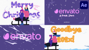 Videohive Christmas Logo for After Effects 49302946 Logo Stings template preview