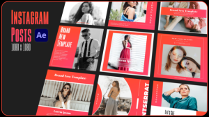 Videohive Instagram Posts 32403770 Elements template preview