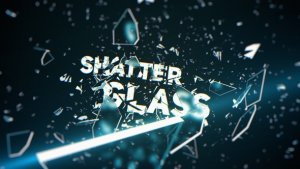 Videohive Shatter Glass Trailer Titles template preview