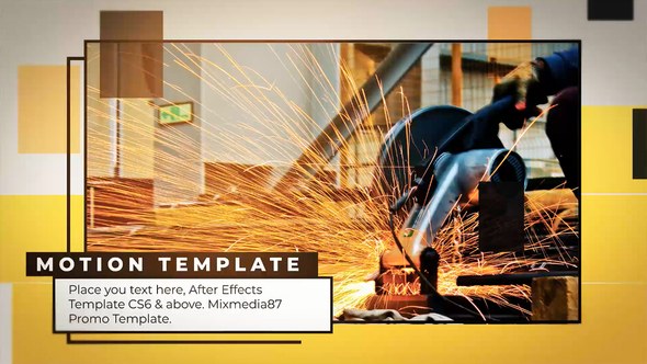 Videohive Strokes Corporate Slideshow Video Displays template preview