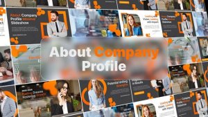 Videohive About Company Profile Presentation Openers template preview