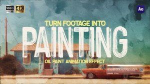 Painting Effect Elements template preview