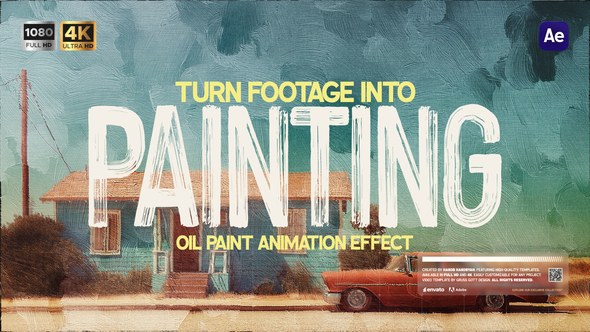 Painting Effect Elements template preview