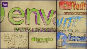 Videohive Pencil Drawing Logo Reveal Logo Stings template preview