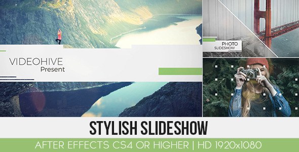 Videohive Stylish Slideshow 13000507 Video Displays template preview