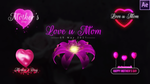 Videohive Mothers Day Unique Titles Titles template preview