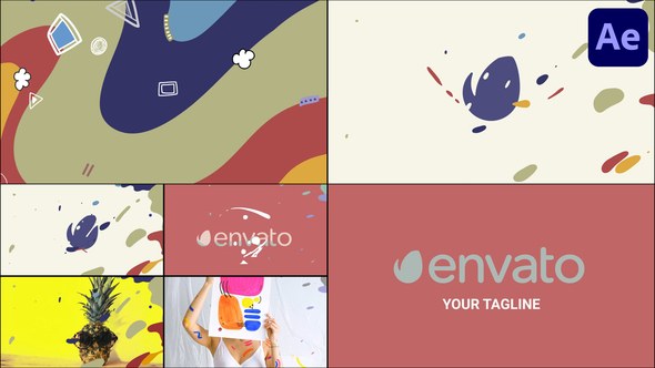 Videohive Wave Logo Reveals And Transitions for After Effects Logo Stings template preview