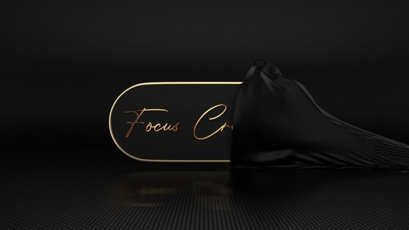 Videohive Dark Gold Logo Reveal 4K Logo Stings template preview