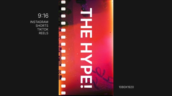 Videohive Instagram Vertical Typography Broadcast-packages template preview
