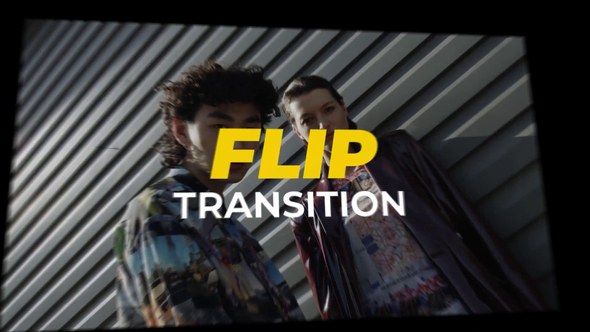 Videohive Flip Transition Elements template preview