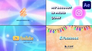 Videohive New Year Snow Logo Typography | After Effects Titles template preview