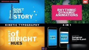 Videohive Kinetic Typography 50297671 Openers template preview
