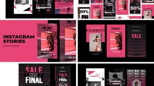 Videohive Fashion Sale Stories Instagram Product Promo template preview