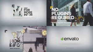 Videohive Modern Logo Reveal 6 Logo Stings template preview