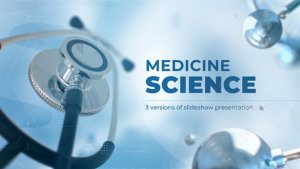 Videohive Medicine Science Slideshow Video Displays template preview