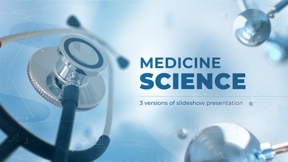 Videohive Medicine Science Slideshow Video Displays template preview