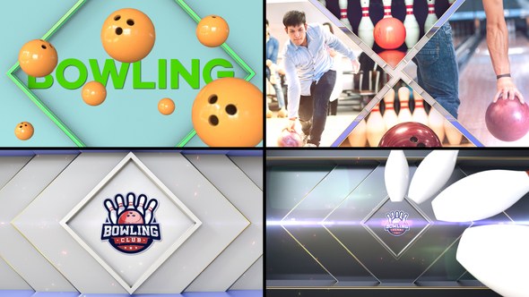 Videohive Bowling Bumper Logo Stings template preview