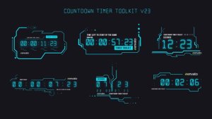 Videohive Countdown Timer Toolkit V23 Elements template preview