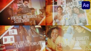 Videohive Vintage Photo Slides for After Effects 58479619 Openers template preview
