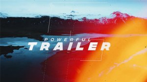 Videohive Powerful Trailer Openers template preview