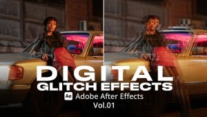 Videohive Digital Glitch Effects 01 Ae Elements template preview