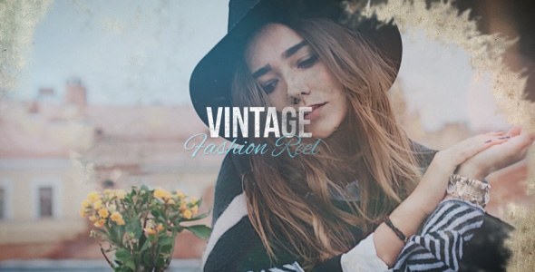 Videohive Vintage Fashion Reel Openers template preview