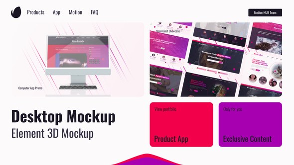Videohive Screen Mockup Presentation Product Promo template preview