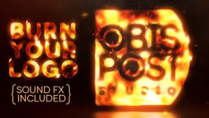 Videohive Burn Your Logo Logo Stings template preview