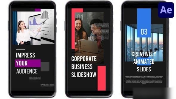 Videohive Corporate Promo Stories | After Effects Openers template preview