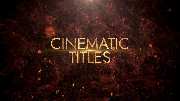 Videohive Cinematic Titles 48557657 Titles template preview