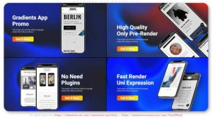 Videohive Gradient APP Promo | A10 Product Promo template preview