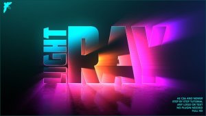 Videohive Light Ray Logo Logo Stings template preview